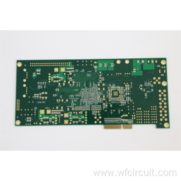 Gold immersed circuit board processing